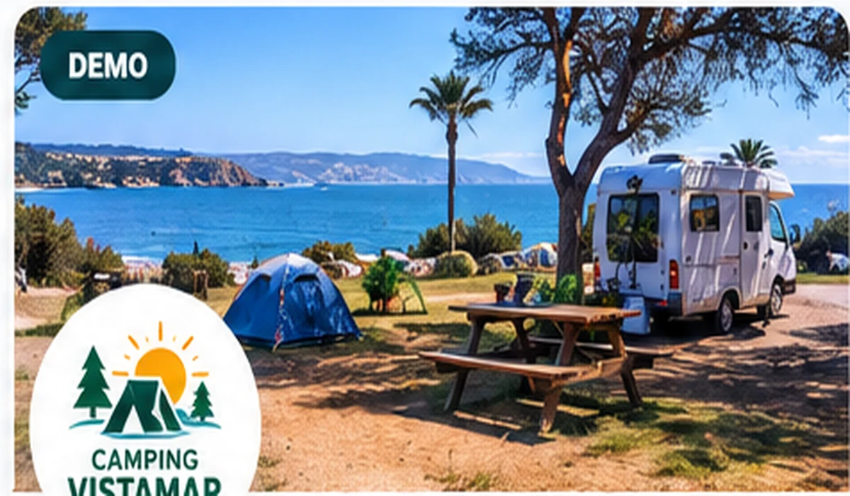 Camping VistaMar, alojamiento ficticio de demostración